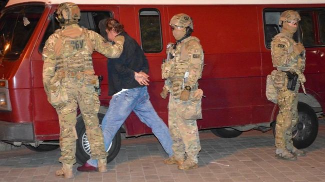 Задержанный в Луцке террорист Задержанный в Луцке террорист