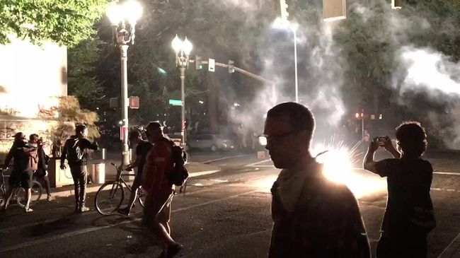 Протесты в Портленде Протесты в Портленде