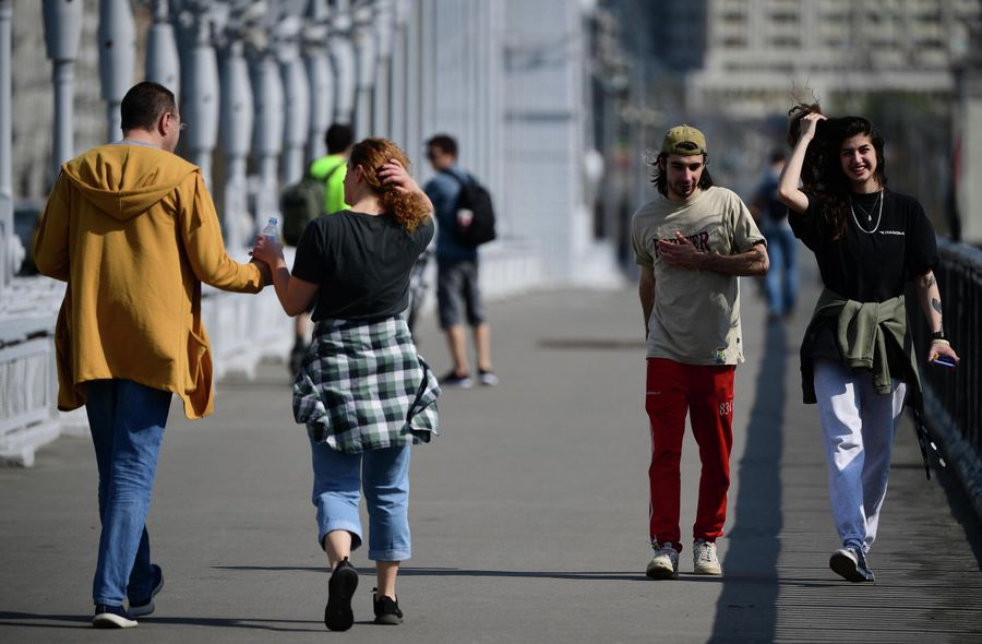 Весна в Москве