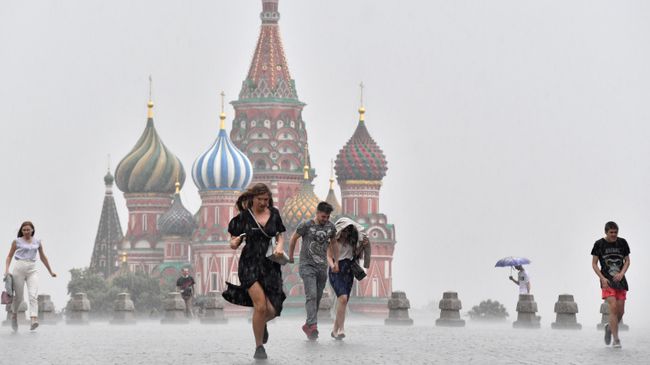 Дождь в Москве Дождь в Москве