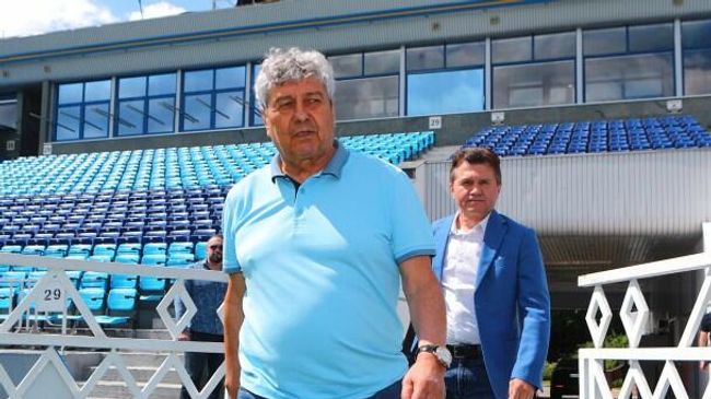 Главный тренер киевского Динамо Мирча Луческу Главный тренер киевского Динамо Мирча Луческу