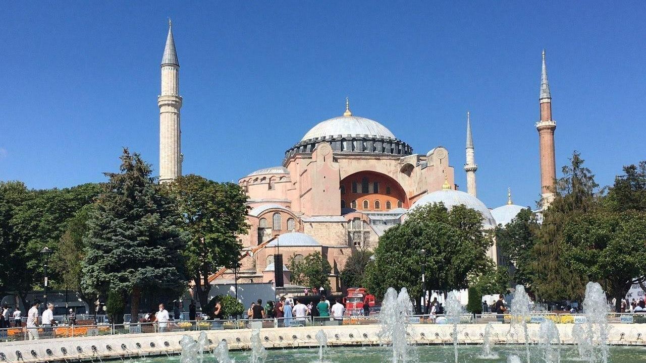 Собор Святой Софии в Стамбуле Собор Святой Софии в Стамбуле - РИА Новости, 1920, 07.01.2021