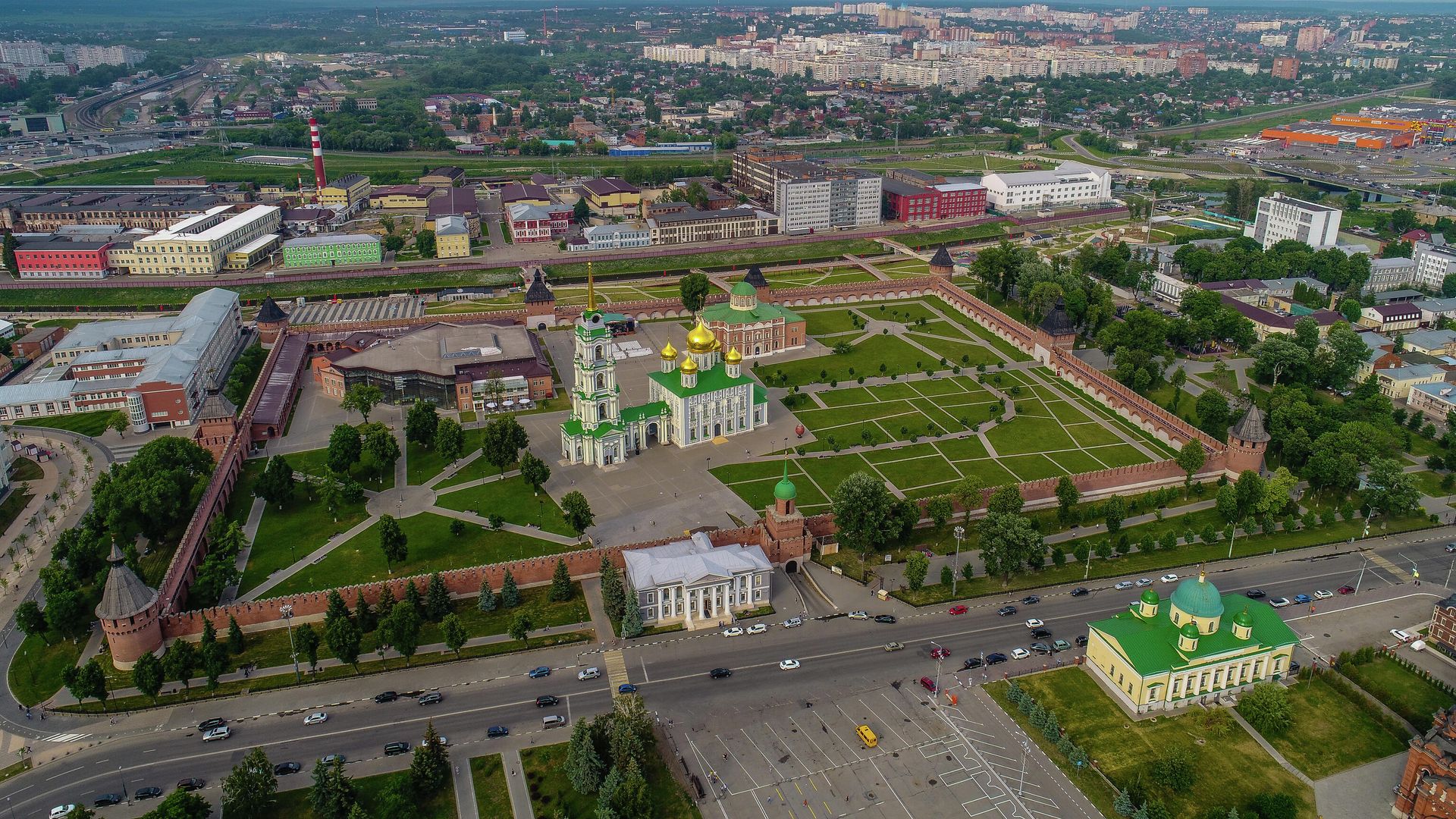 Вид на центр Тулы Вид на центр Тулы - РИА Новости, 1920, 30.09.2020