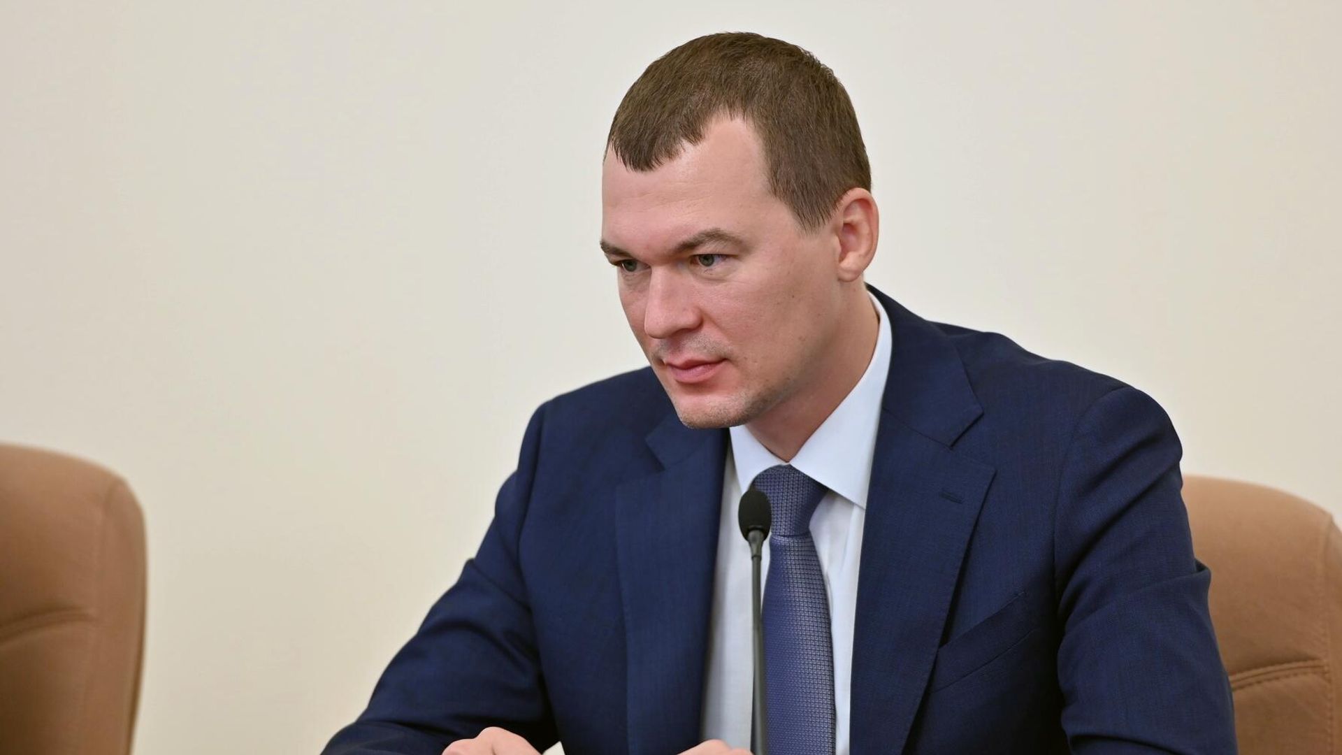 Врио губернатора Хабаровского края М. Дегтярев Врио губернатора Хабаровского края М. Дегтярев - РИА Новости, 1920, 21.10.2020