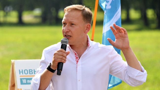 Кандидат в президенты Белоруссии Андрей Дмитриев