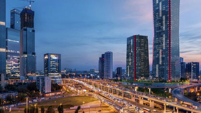 Проект офисного центра iCity в Москва-Сити