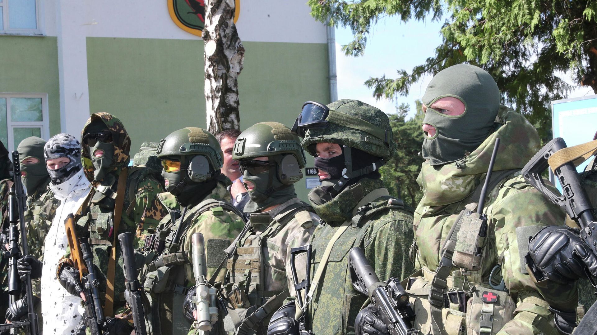 Военнослужащие спецназа белорусской армии Военнослужащие спецназа белорусской армии - РИА Новости, 1920, 04.08.2022