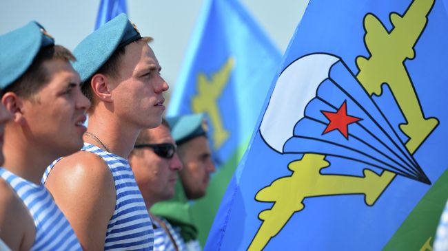 Празднование дня ВДВ