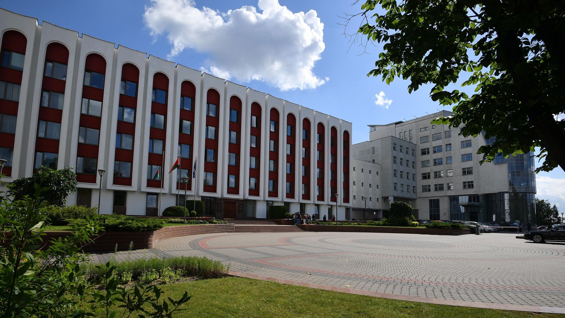 Здание МИД Белоруссии в Минске Здание МИД Белоруссии в Минске - РИА Новости, 1920, 05.05.2024