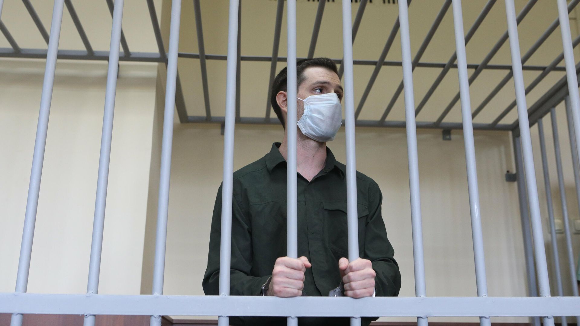 Тревор Рид в Головинском суде Москвы Тревор Рид в Головинском суде Москвы - РИА Новости, 1920, 10.02.2021