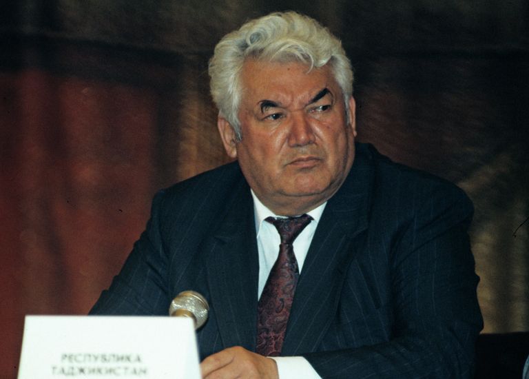 Президент Республики Таджикистан Рахмон Набиевич Набиев. 1992 год