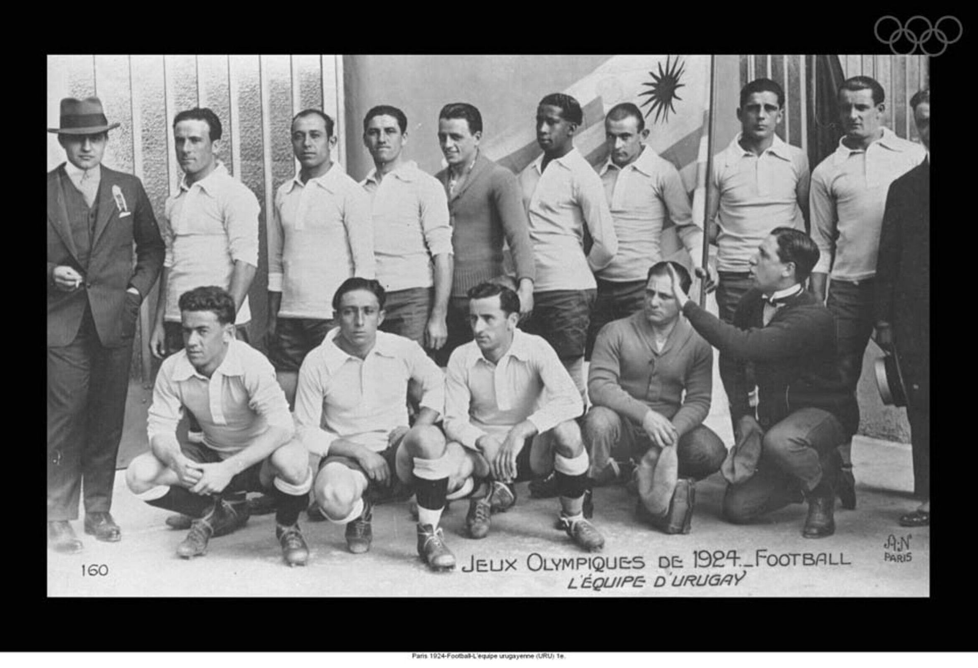 Олимпийская сборная Уругвая по футболу в 1924 году Олимпийская сборная Уругвая по футболу в 1924 году - РИА Новости, 1920, 03.08.2020