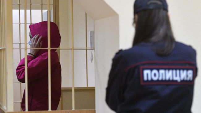Обвиняемая в убийстве мужа-рэпера Энди Картрайта Марина Кохал в Смольнинском районном суде в Санкт-Петербурге Обвиняемая в убийстве мужа-рэпера Энди Картрайта Марина Кохал в Смольнинском районном суде в Санкт-Петербурге