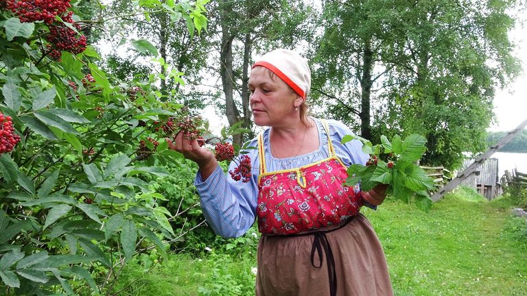 Женщина в традиционном костюме Женщина в традиционном костюме