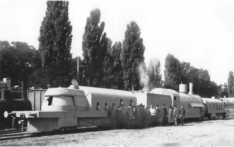Бронепоезд Хунхуз в Киеве, 1 сентября 1915