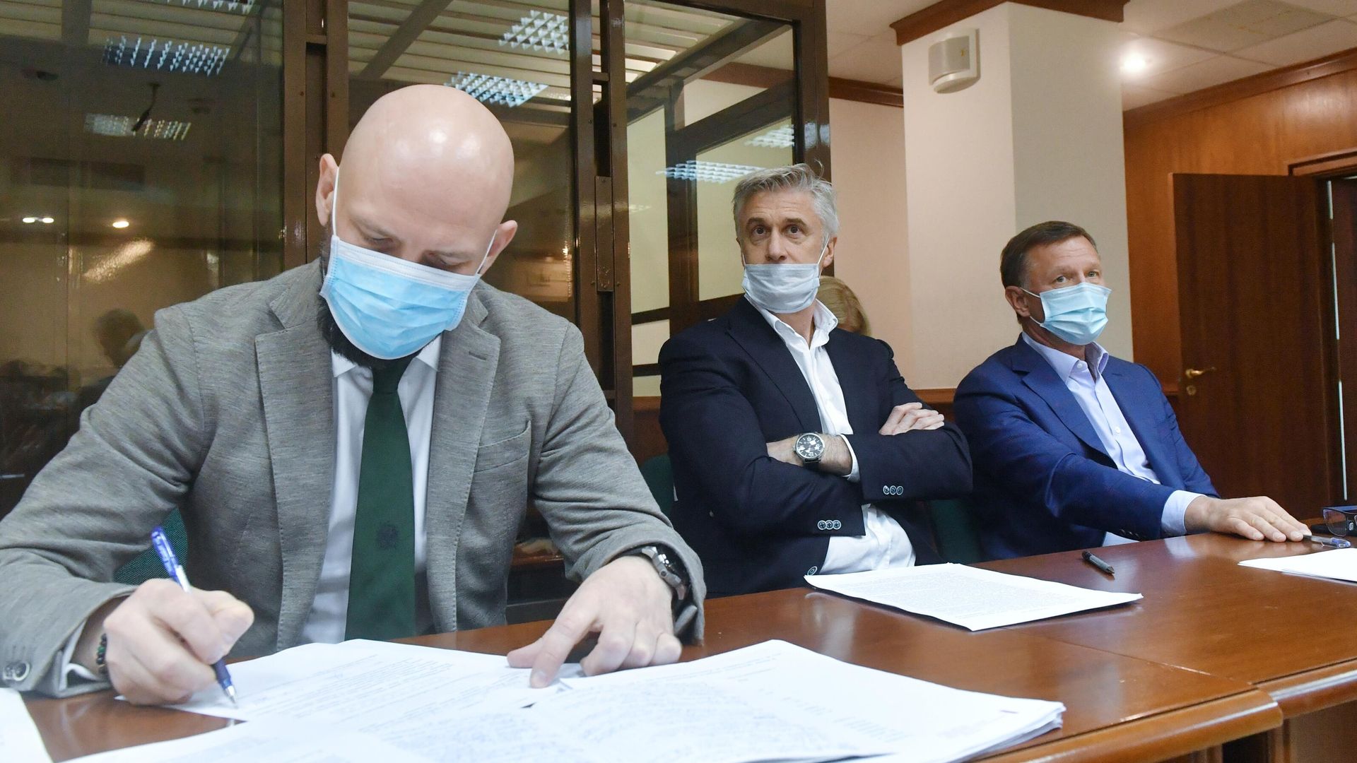 Основатель фонда Baring Vostok Майкл Калви в Мосгорсуде Основатель фонда Baring Vostok Майкл Калви в Мосгорсуде - РИА Новости, 1920, 08.04.2021