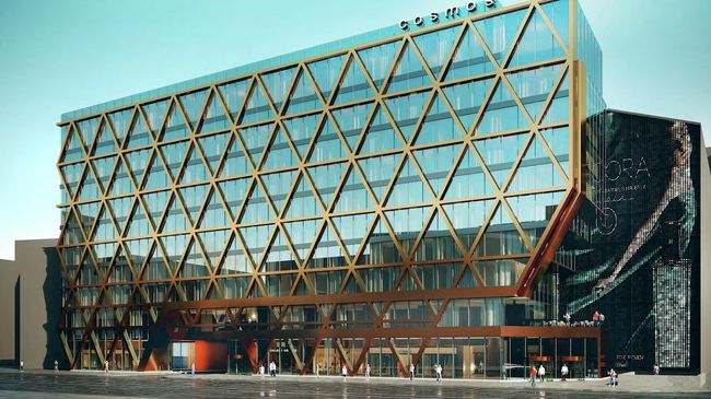 Проект отеля на Новом Арбате в Москве Проект отеля на Новом Арбате в Москве