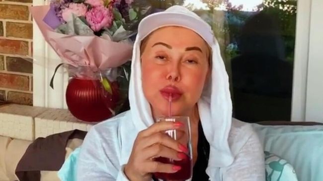 Скриншот видео из Instagram Любви Успенской Скриншот видео из Instagram Любви Успенской