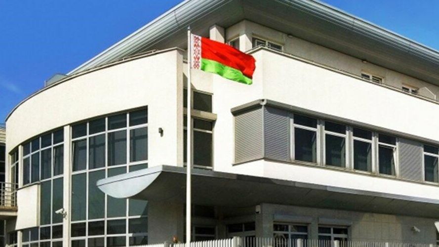 Здание посольства Белоруссии в Варшаве Здание посольства Белоруссии в Варшаве - РИА Новости, 1920, 16.11.2020