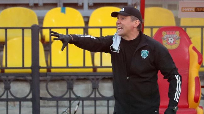Главный тренер Ахмата Андрей Талалаев