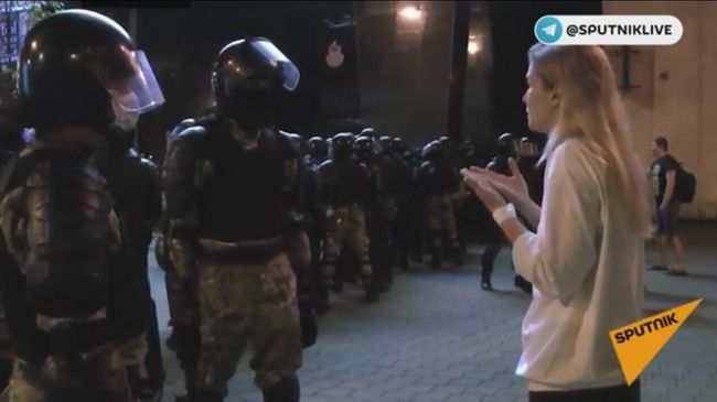 Протесты в Минске Протесты в Минске