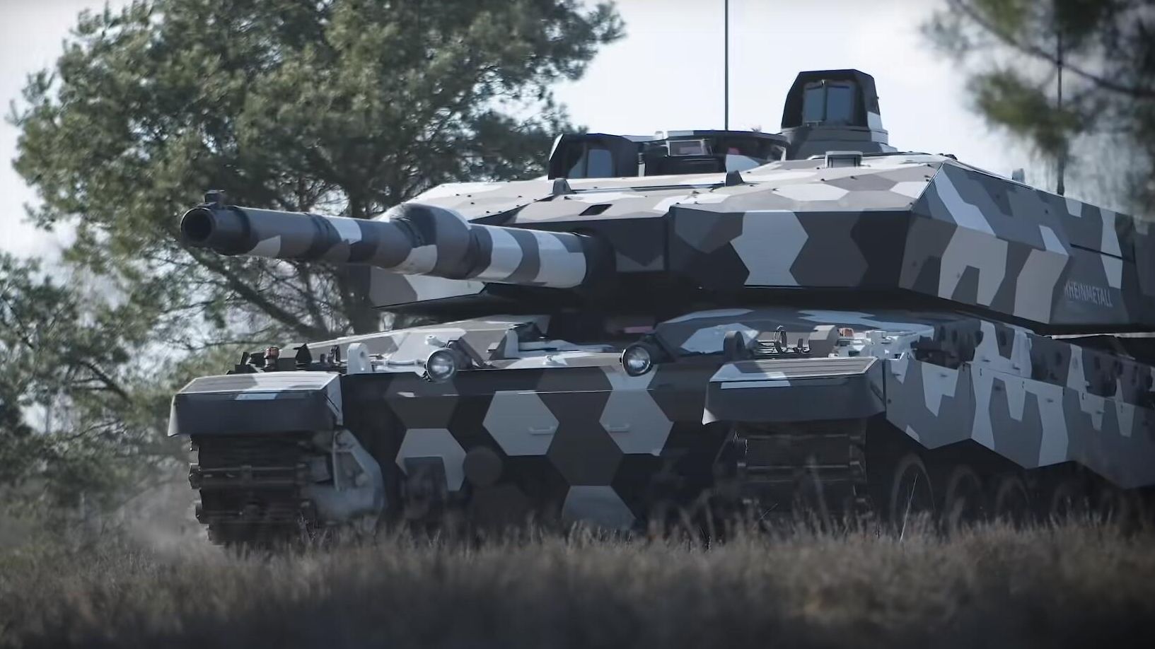 Испытания перспективной 130-мм гладкоствольной танковой пушки L51. Стоп-кадр видео Испытания перспективной 130-мм гладкоствольной танковой пушки L51. Стоп-кадр видео - РИА Новости, 1920, 16.07.2021