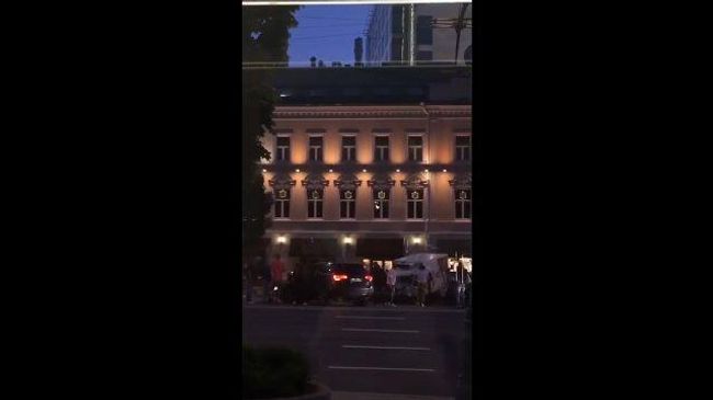 Видео первых минут ДТП с Ефремовым Видео первых минут ДТП с Ефремовым