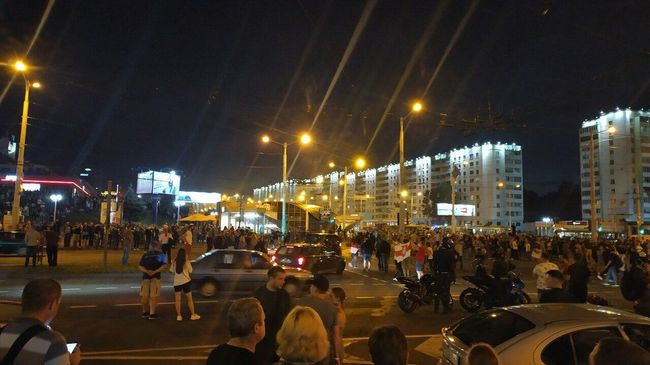Протесты в Минске Протесты в Минске