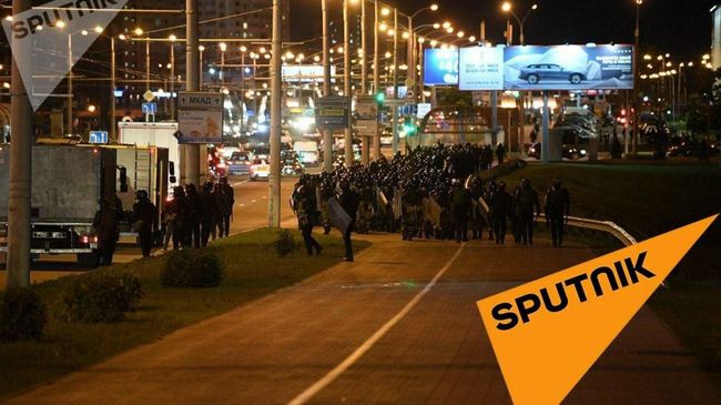 Протесты в Минске Протесты в Минске