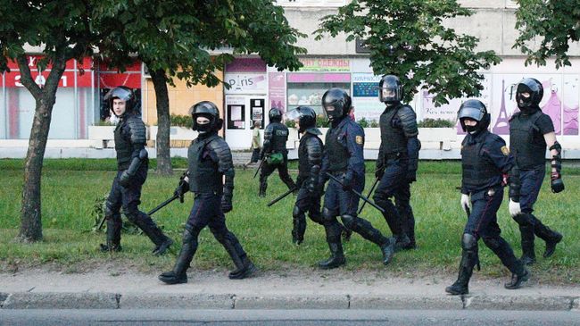 Протесты в Минске Протесты в Минске