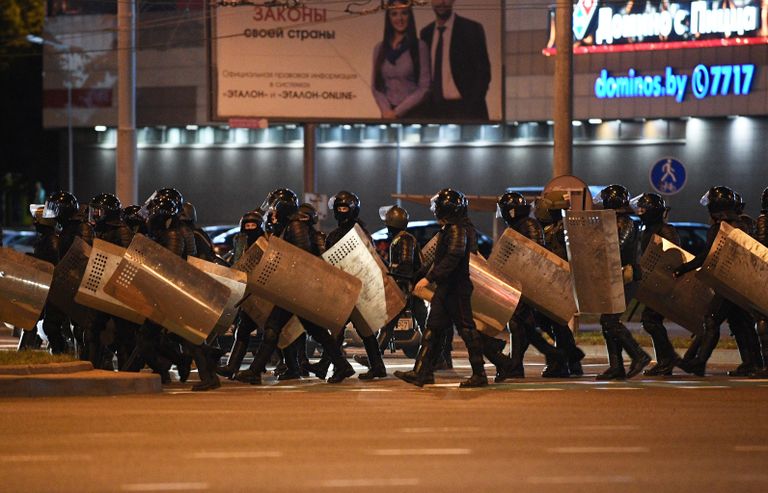 Протесты в Минске Протесты в Минске