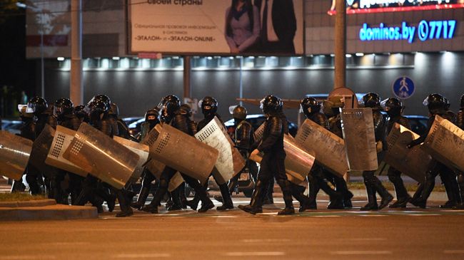 Протесты в Минске Протесты в Минске