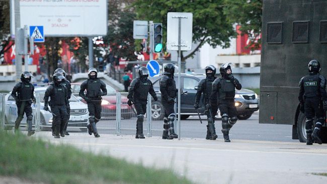 Протесты в Минске Протесты в Минске