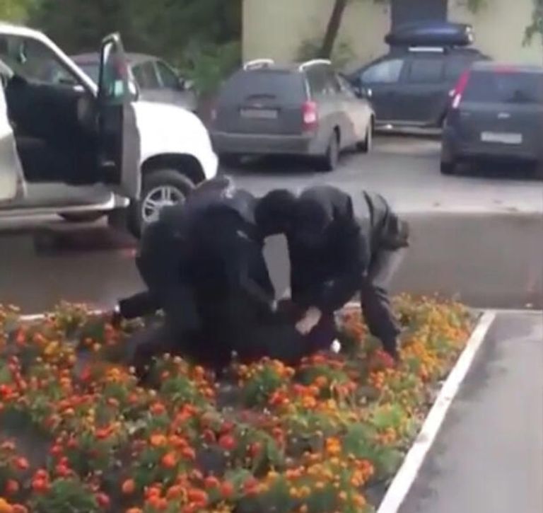 Задержание одного из членов банды Задержание одного из членов банды