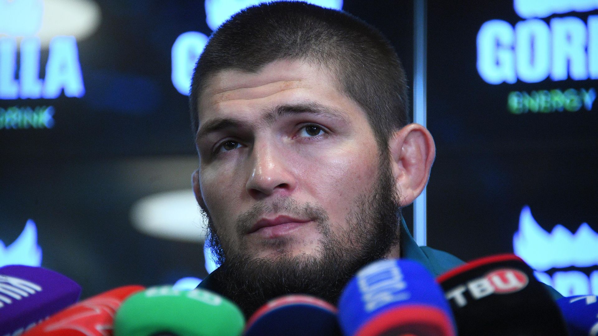 Пресс-конференция чемпиона UFC Х. Нурмагомедова  - РИА Новости, 1920, 17.05.2022