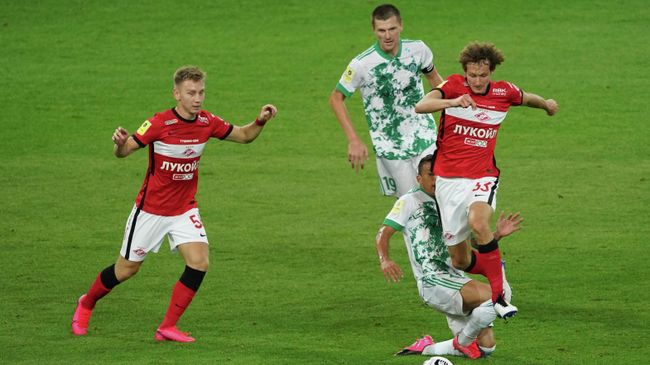 Футбол. РПЛ. Матч Спартак — Ахмат