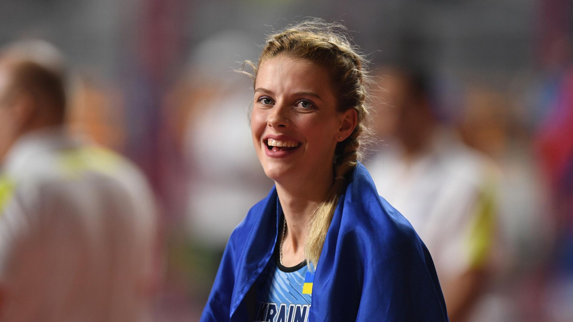 Ярослава Магучих (Украина) на чемпионате мира по легкой атлетике 2019 в Дохе. Ярослава Магучих (Украина) на чемпионате мира по легкой атлетике 2019 в Дохе. - РИА Новости, 1920, 08.08.2021