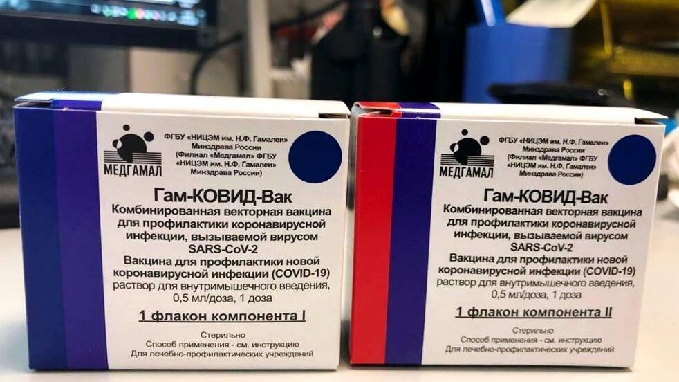 Упаковка первой в мире зарегистрированной вакцины от коронавируса COVID-19 Гам-КОВИД-Вак, разработанной Национальным центром эпидемиологии и микробиологии имени Н. Гамалеи Упаковка первой в мире зарегистрированной вакцины от коронавируса COVID-19 Гам-КОВИД-Вак, разработанной Национальным центром эпидемиологии и микробиологии имени Н. Гамалеи - РИА Новости, 1920, 12.10.2020