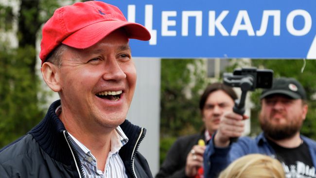 Белорусский государственный деятель, экс-претендент на пост президента Белоруссии Валерий Цепкало Белорусский государственный деятель, экс-претендент на пост президента Белоруссии Валерий Цепкало
