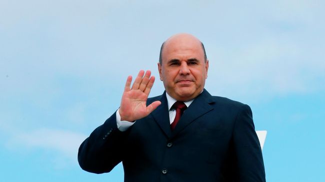 Председатель правительства РФ Михаил Мишустин во время отлета из Благовещенска Председатель правительства РФ Михаил Мишустин во время отлета из Благовещенска