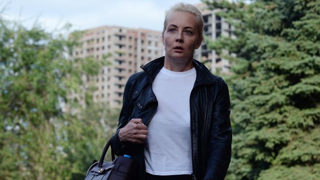 Супруга Алексея Навального Юлия Супруга Алексея Навального Юлия