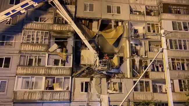 Взрыв газа в десятиэтажном доме в Ярославле Взрыв газа в десятиэтажном доме в Ярославле