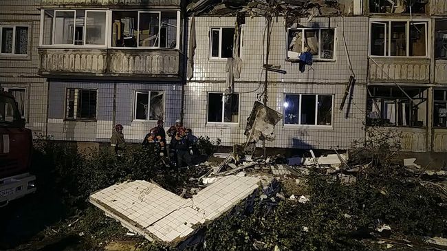Взрыв газа в живом доме в Ярославле Взрыв газа в живом доме в Ярославле