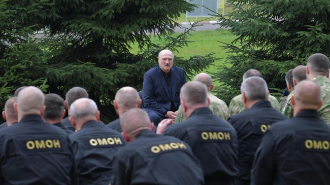 Президент Белоруссии Александр Лукашенко в Минске