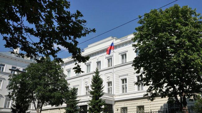 Здание посольства России в Вене Здание посольства России в Вене