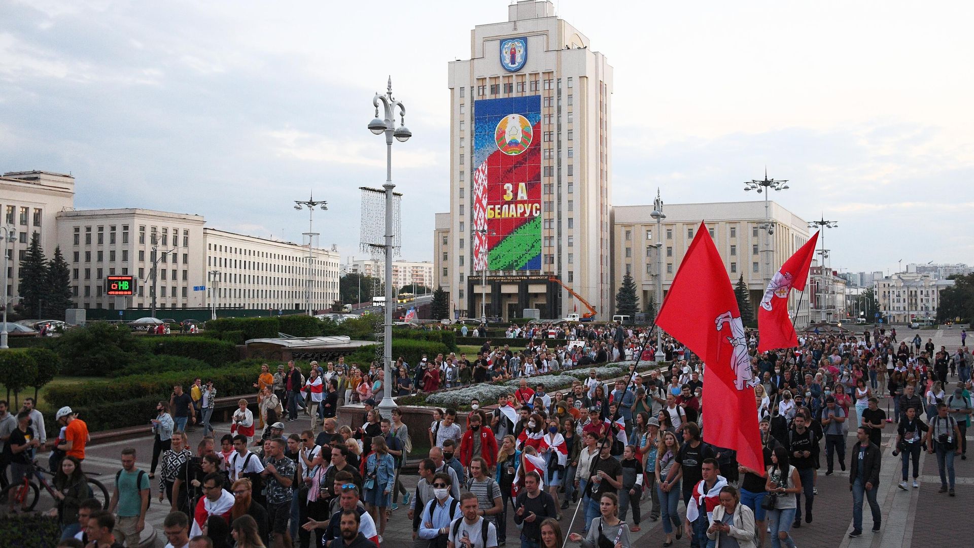 Участники акции протеста в Минске - РИА Новости, 1920, 18.12.2020