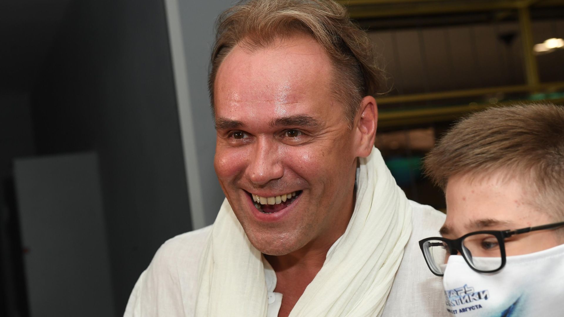Актер Максим Аверин на премьере фильма Вратарь Галактики в кинотеатре Каро 11 Октябрь в Москве - РИА Новости, 1920, 09.06.2021