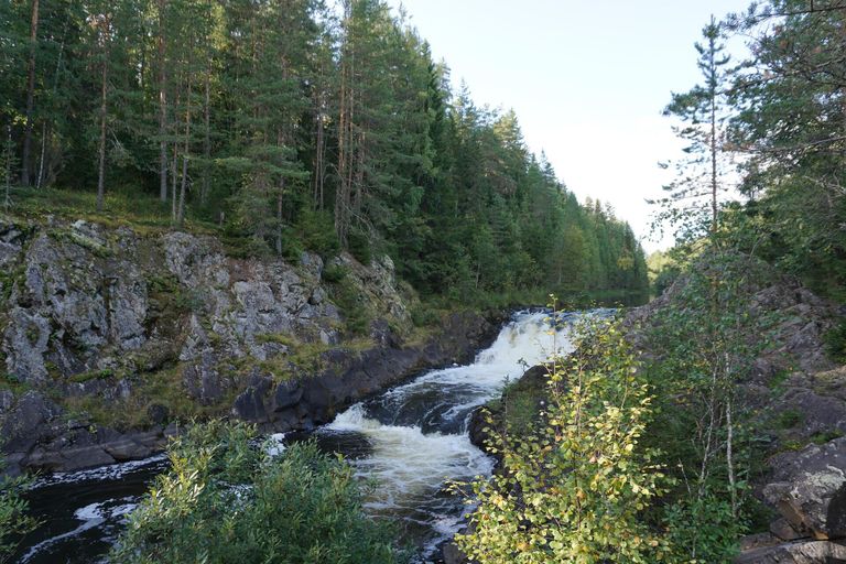 Водопад Кивач в Республике Карелия Водопад Кивач в Республике Карелия