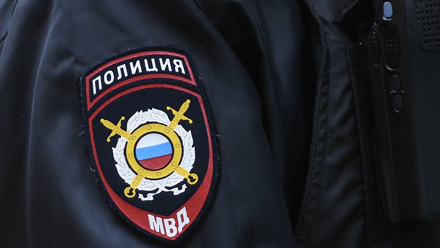 Нашивка на рукаве сотрудника полиции Нашивка на рукаве сотрудника полиции - РИА Новости, 1920, 02.06.2021