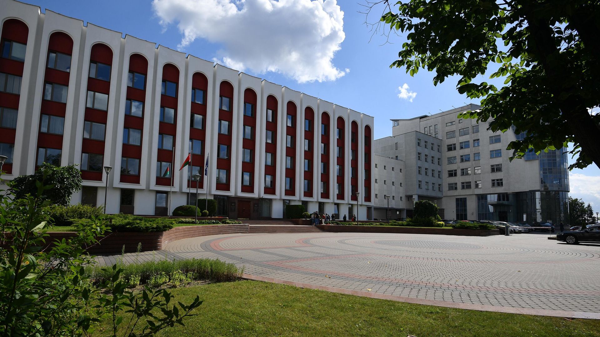 Здание МИД Белоруссии в Минске - РИА Новости, 1920, 26.05.2021